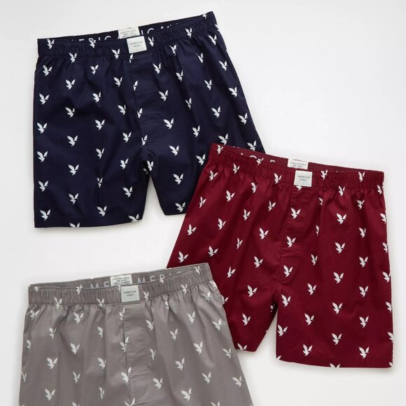 American Eagle AEO Stretch Boxer Short 3-Pack NWT - Picture 3 of 4